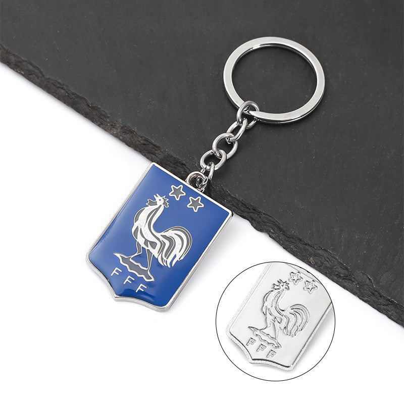 France Reversible Key Chain