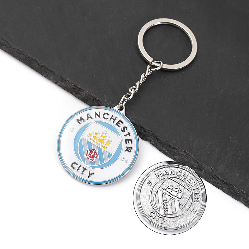 Manchester City Reversible Key Chain